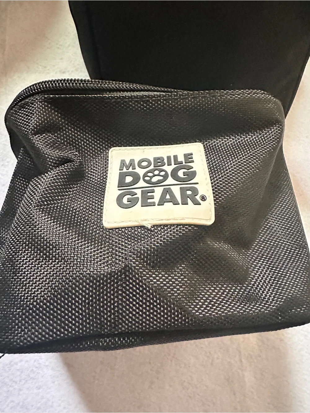 Dog gear Backpack in Black and Light Gray - Mobile Dog Gear